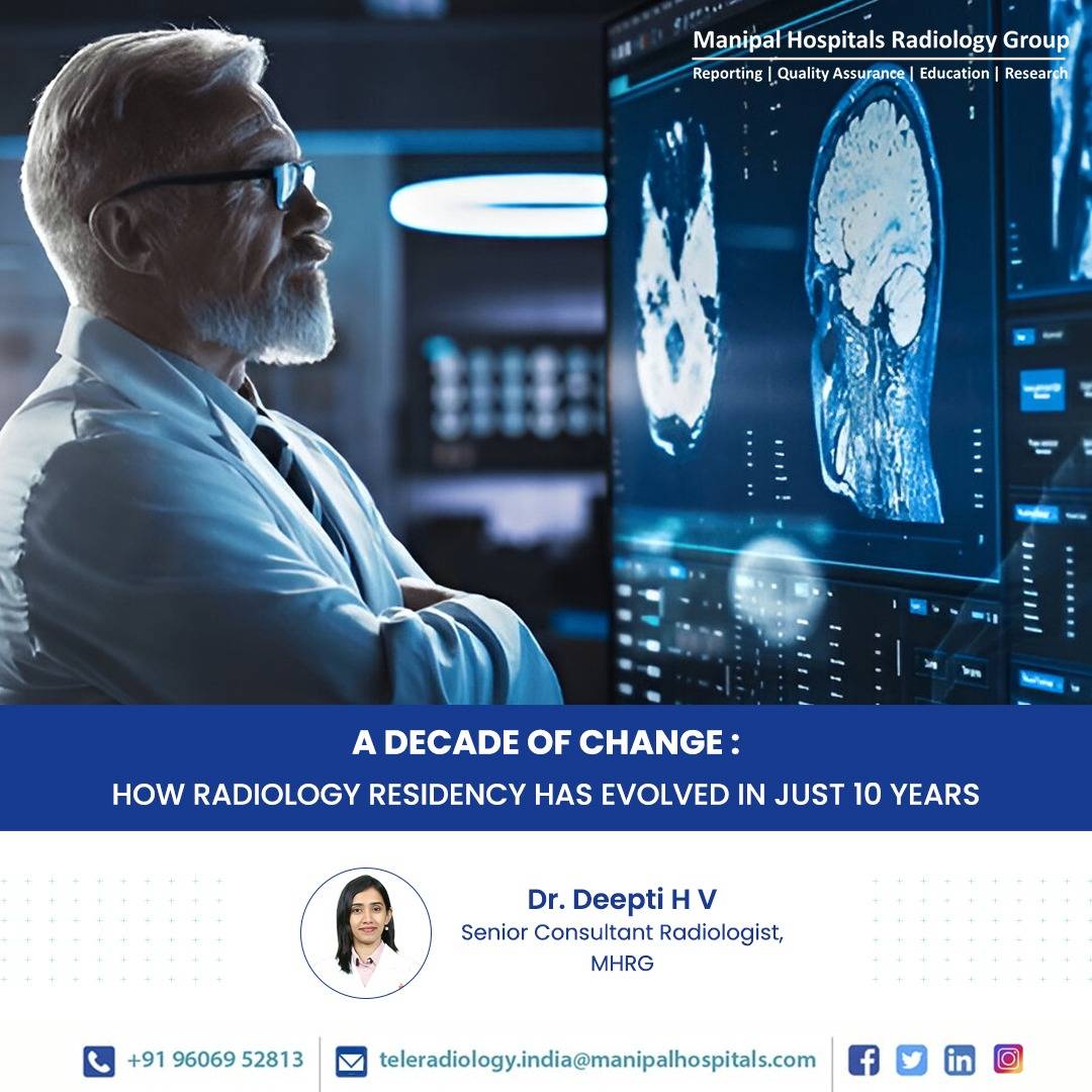 A Decade of change : How Radiology Residency Has Evolved in just 10 Years